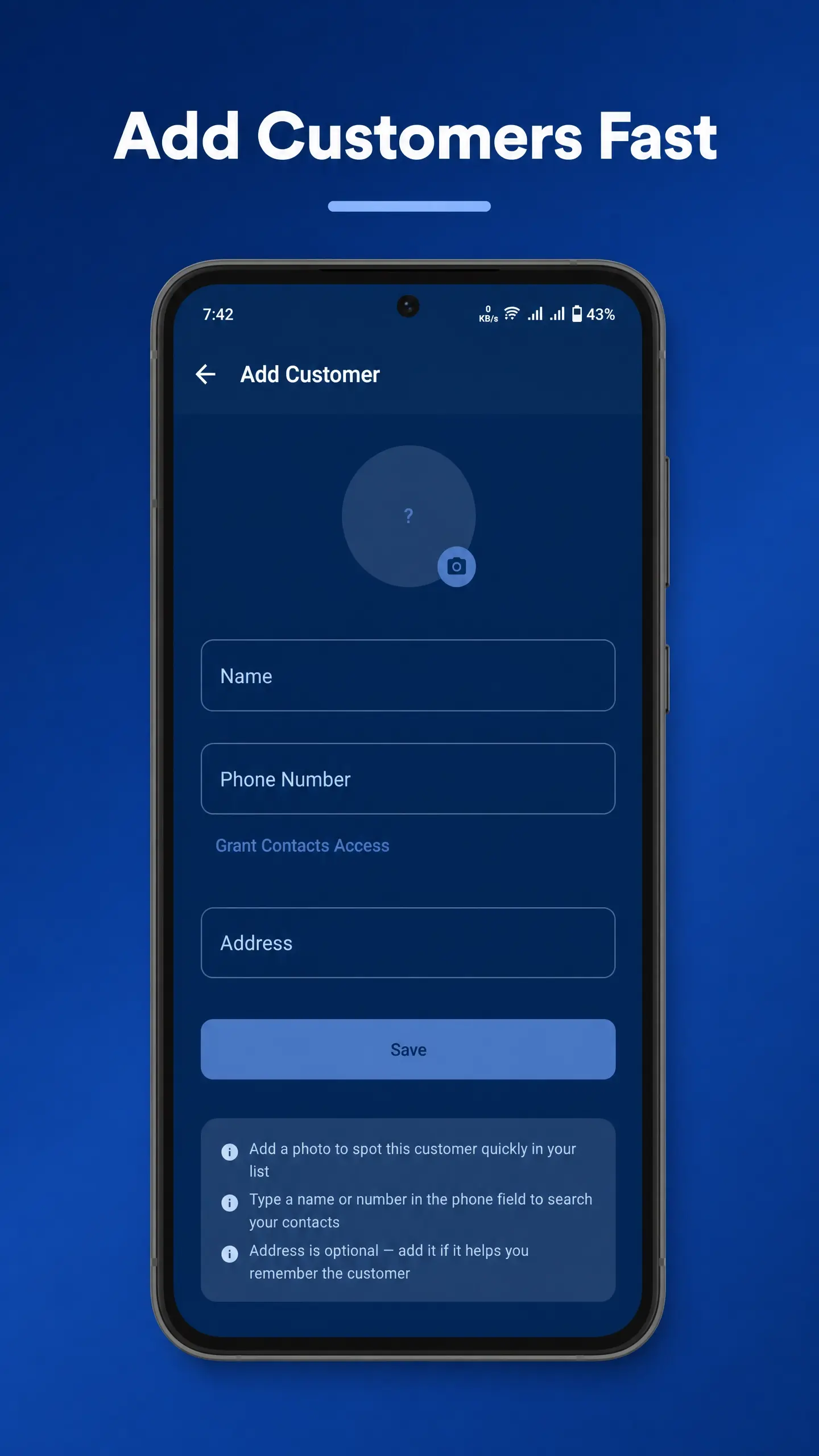 Easy Udhar receipt share screen